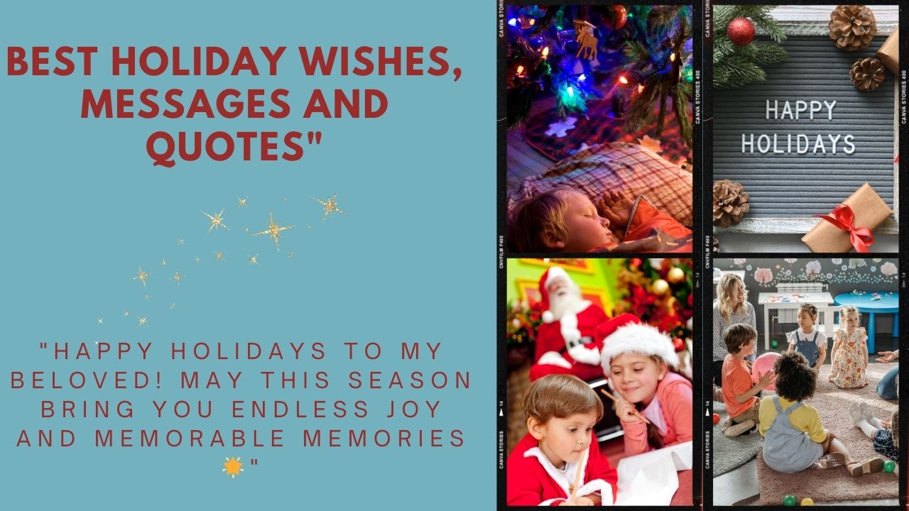 Best holiday wishes