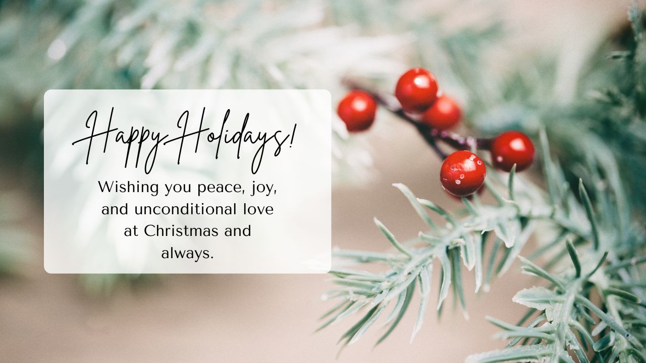 Happy Holidays' Messages